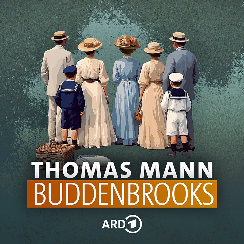 Cover design for The Buddenbrooks audio series on ARD Audiothek